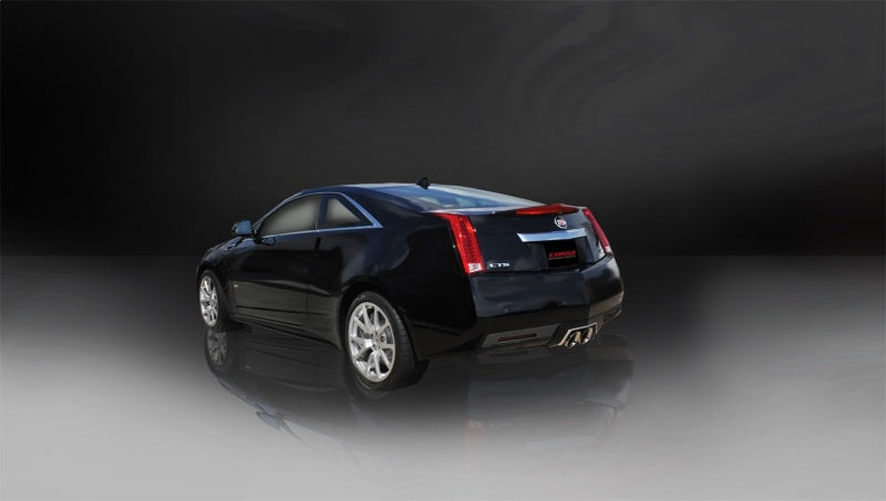 CORSA Performance Corsa 2011-2015 Cadillac CTS Coupe V 6.2L V8 Polished Sport Axle-Back Exhaust