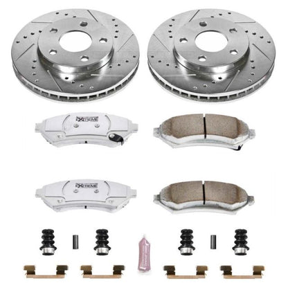 PowerStop Power Stop 97-05 Buick Century Front Z26 Street Warrior Brake Kit