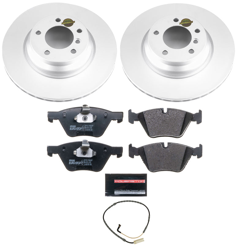 PowerStop Power Stop 2006 BMW 330xi Front Euro-Stop Brake Kit