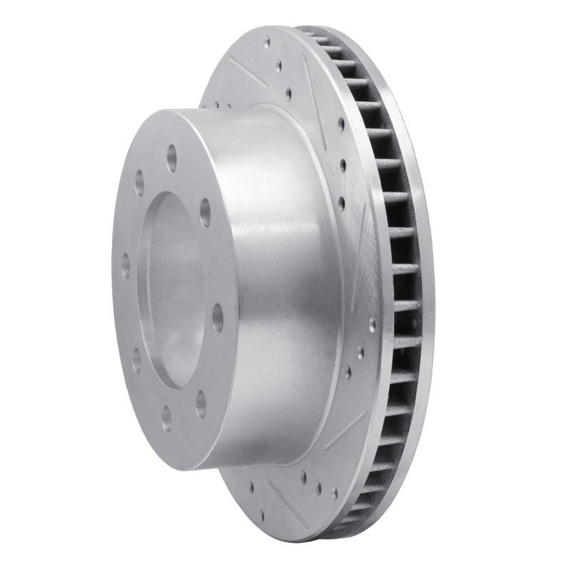 R1 Concepts R1 00-02 Dodge Ram 3500 Front Right Drilled & Slotted Silver Brake Rotor