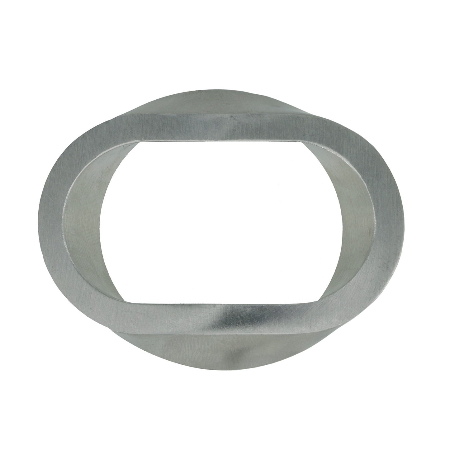 Turbozentrum 289246 Adapter oval to round for manifold construction V4A 1.4541