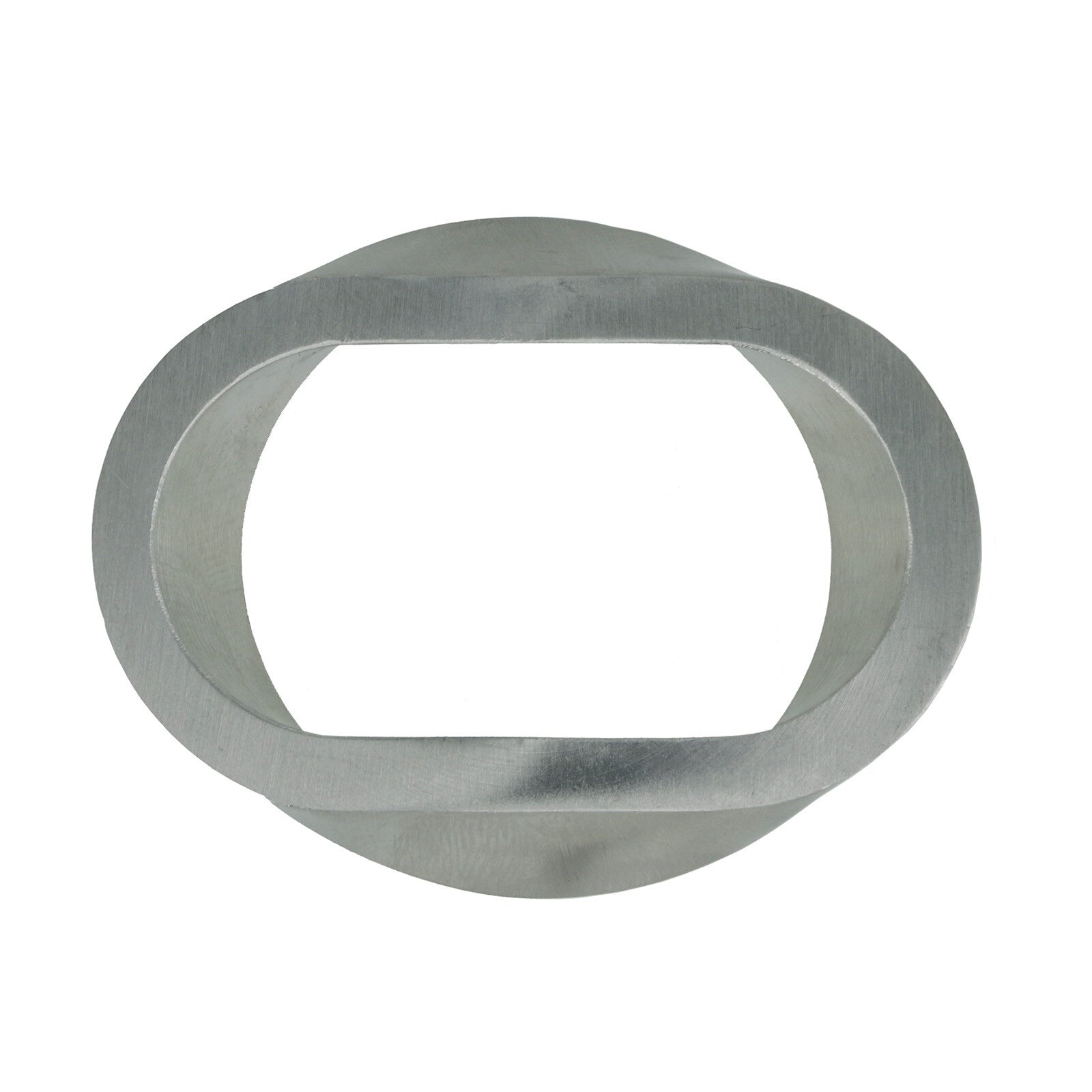 Turbozentrum 289246 Adapter oval to round for manifold construction V4A 1.4541