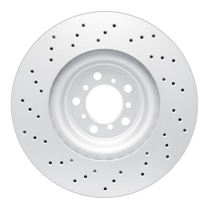 DFC 15-20 BMW M2 Right Front Drilled GeoSPEC Coated Rotor