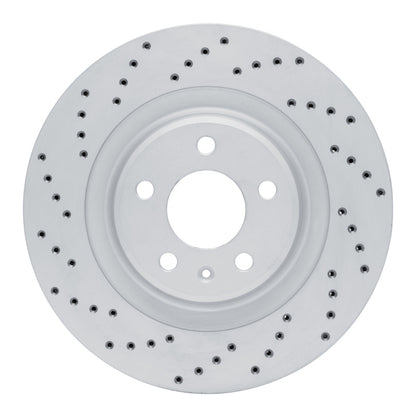 DFC 08-25 Audi S5 Rear Left Drilled Geoperformance Rotor