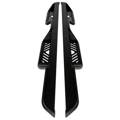 Westin 07-18 Jeep Wrangler JK Unlimited Outlaw Drop Nerf Step Bars - Textured Black