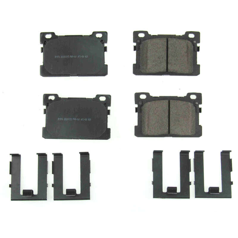 PowerStop Power Stop 17-19 Genesis G90 Rear Z17 Evolution Ceramic Brake Pads w/Hardware