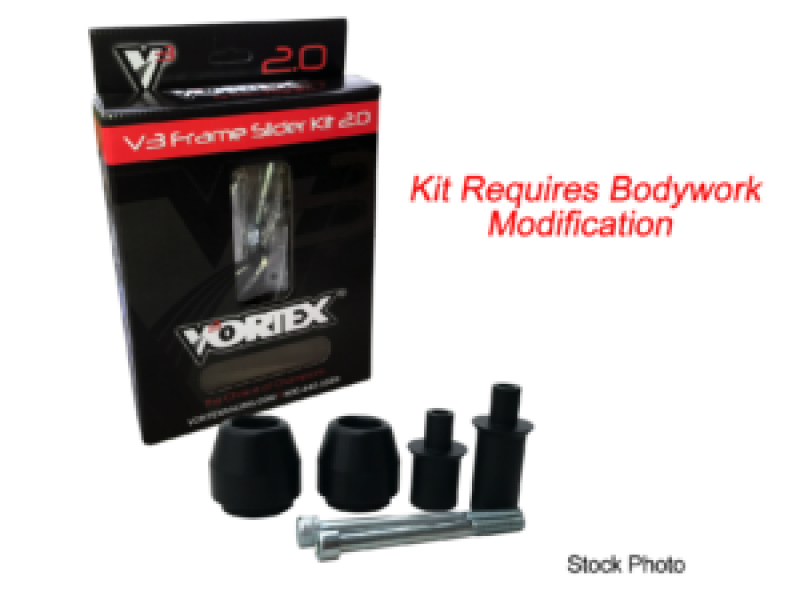 Vortex Racing 03-05 Yamaha YZF R6 V3 2.0 Frame Slider Kit- Modification Required