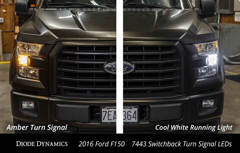 Diode Dynamics 4257 HP24 LED Bulb - Cool - White Switchback (Pair)