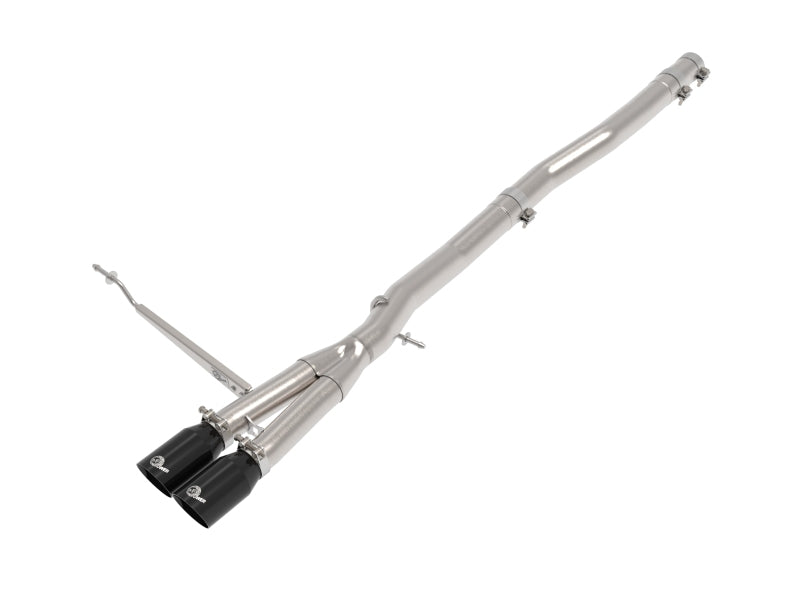 aFe 14-24 Mini Cooper S MACH Force-Xp 3in to 2-1/2in 304SS Cat-Back Exhaust w/ Black Tip