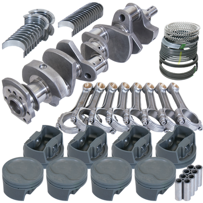 Eagle Chevy LT1350 1Pc 3.750in Crank 5.700in I-Beam Rods -16cc 4.030in Pistons Rotating Assembly