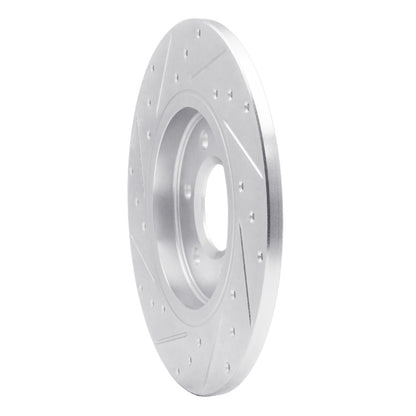 R1 Concepts R1 06-06 Buick TERRAZA Rear Right Drilled & Slotted Silver Brake Rotor