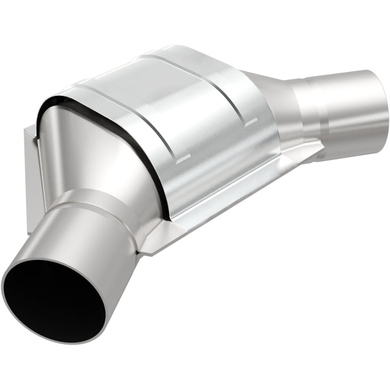 MagnaFlow Universal Catalytic Converter 2.00inch Angled Inlet/Outlet