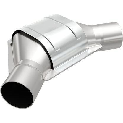 MagnaFlow Universal Catalytic Converter 2.00inch Angled Inlet/Outlet