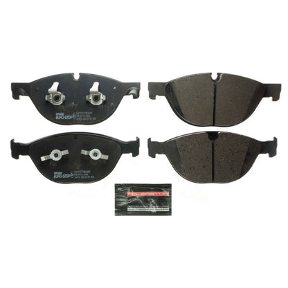 PowerStop Power Stop 12-15 Jaguar XKR-S Euro-Stop ECE-R90 Front Brake Pads