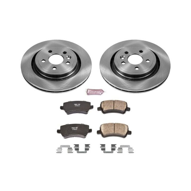 PowerStop Power Stop 11-18 Volvo S60 Rear Autospecialty Brake Kit