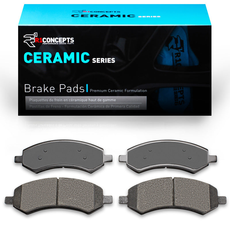 R1 Concepts R1 05-24 Chrysler Aspen Front R1 Ceramic Brake Pads