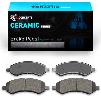 R1 Concepts R1 05-24 Chrysler Aspen Front R1 Ceramic Brake Pads