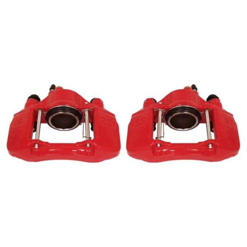PowerStop Power Stop 91-03 Ford Escort Front Red Calipers w/o Brackets - Pair