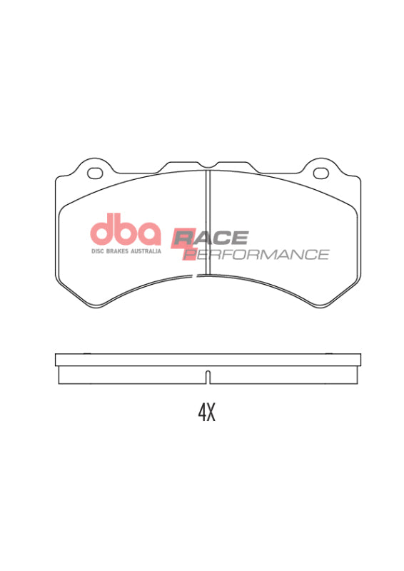 DBA 14-19 Chevrolet Corvette Z06 Front RP Performance Brake Pads