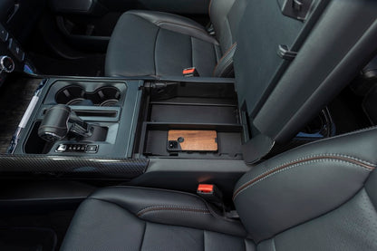 Tuffy Products Tuffy Ford F150 Console Safe W/ Keyed Lock For W/ Flow Thru Console