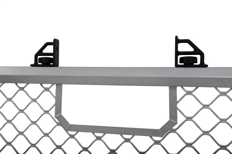 Dee Zee Universal Aluminum Front Truck Cargo Management Cab Rack Silver Mesh