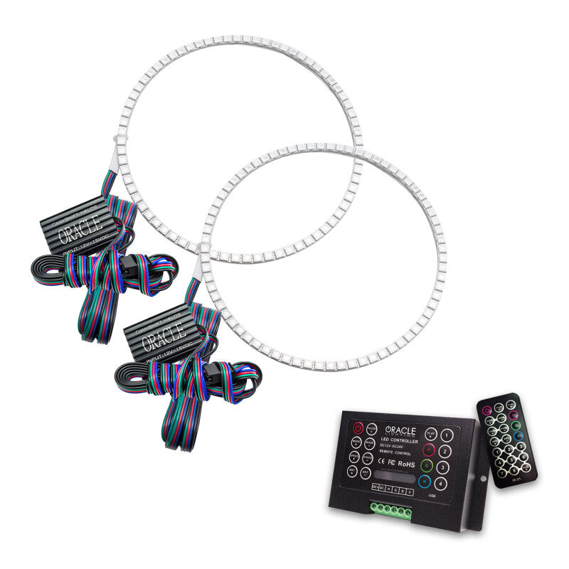 ORACLE Lighting Oracle Ford Mustang 05-09 Halo Kit - ColorSHIFT w/ 2.0 Controller