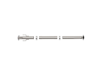 aFe Takeda 3in 304 Stainless Steel Mid-Pipe for 24-25 Kia K5 GT L4-2.5 (t)