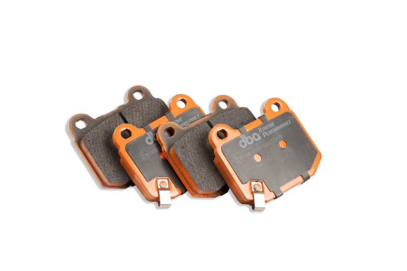 DBA 03-06 EVO / 04-09 STi / 03-07 350Z Track Edition/G35 w/ Brembo XP650 Rear Brake Pads