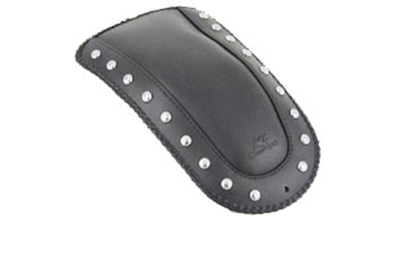 Mustang Motorcycle Mustang 03-09 VTX1300 Retro,03-07 VTX1300S, 08-09 VTX1300T Fender Bib w/Studs - Black