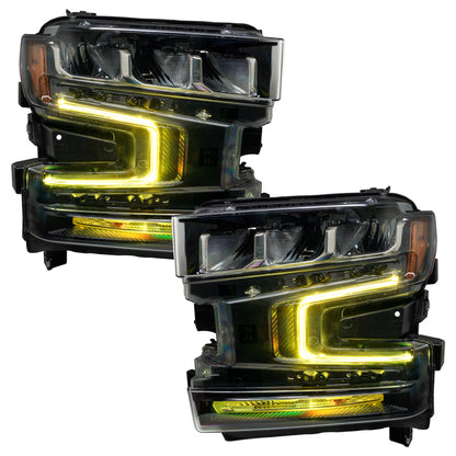 ORACLE Lighting Oracle 19-21 Chevy Silverado 1500 RGB+W Headlight DRL Kit - w/ Simple Controller