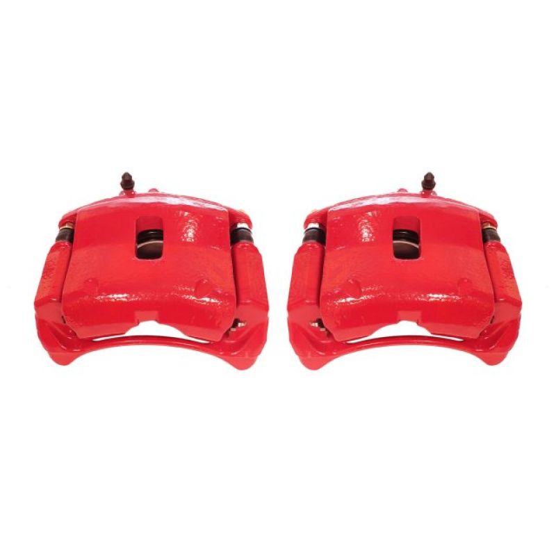 PowerStop Power Stop 01-02 Acura MDX Front Red Calipers w/Brackets - Pair