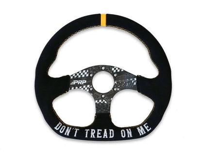 PRP Seats PRP Dont Tread on Me Comp-R Suede Steering Wheel (D-Shaped)