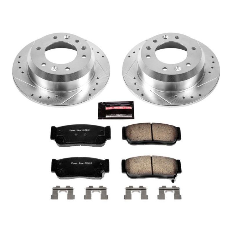 PowerStop Power Stop 2007 Hyundai Entourage Rear Z23 Evolution Sport Brake Kit