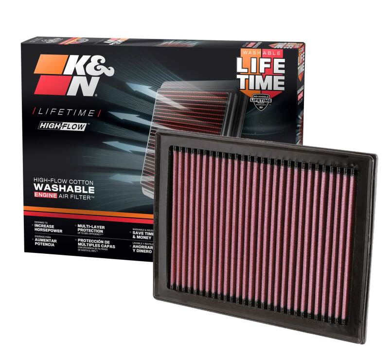 K&N Engineering K&N 08 Nissan Sentra 2.5L Drop In Air Filter