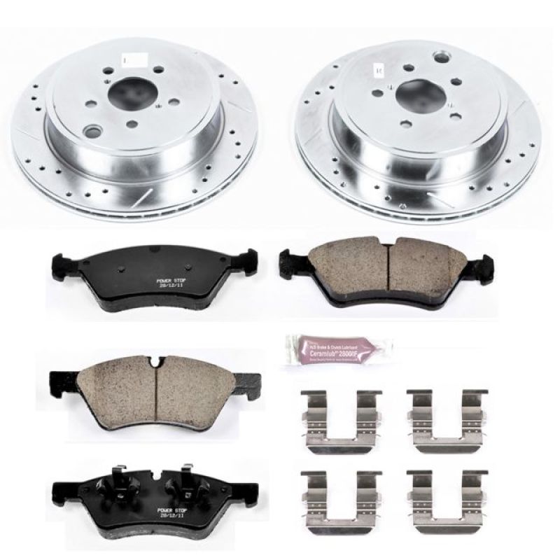 PowerStop Power Stop 13-16 Scion FR-S Rear Z23 Evolution Sport Brake Kit
