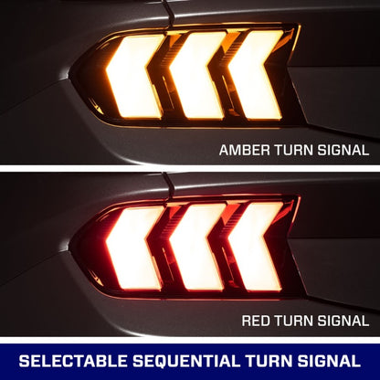 Form Lighting 2024+ Ford Mustang Sequential LED Tail Lights Clear (Pair)
