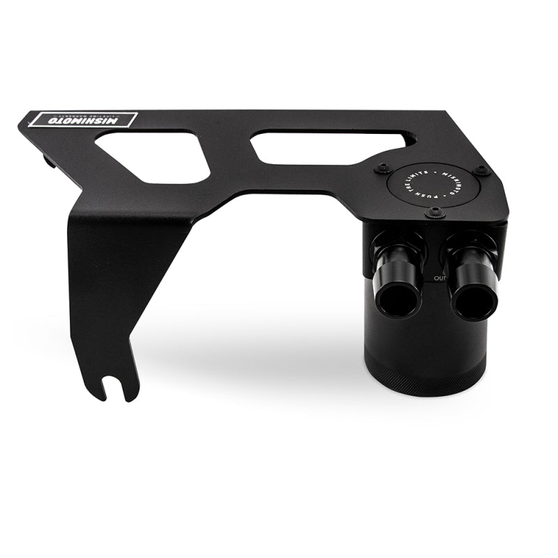 Mishimoto 07-11 Jeep Wrangler JK Baffled Oil Catch Can - Black