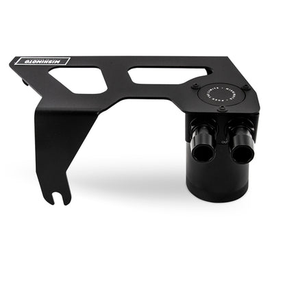 Mishimoto 07-11 Jeep Wrangler JK Baffled Oil Catch Can - Black