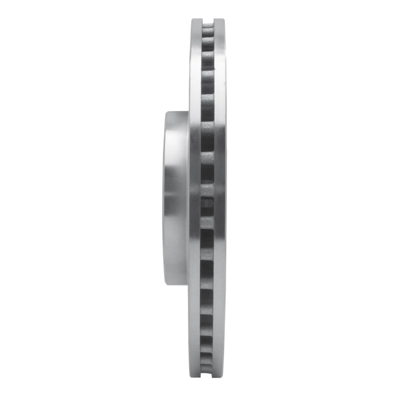 R1 Concepts R1 03-09 Volvo S60 Front Left Drilled & Slotted Silver Brake Rotor