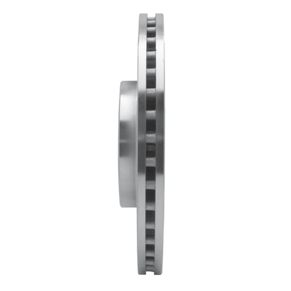R1 Concepts R1 03-09 Volvo S60 Front Left Drilled & Slotted Silver Brake Rotor