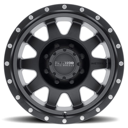 Method Wheels Method MR301 The Standard 18x9 +18mm Offset 8x6.5 130.81mm CB Matte Black Wheel