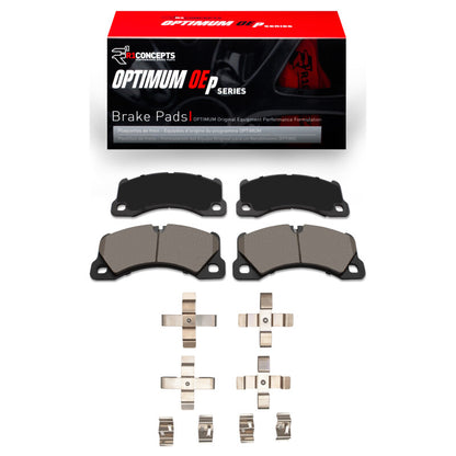 R1 Concepts R1 09-24 Bentley Flying Spur Front Optimum OE Pads & Hardware Kit
