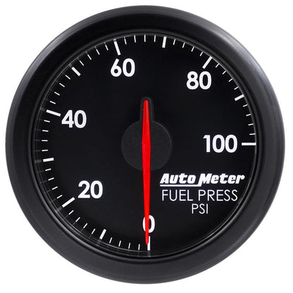 Autometer Airdrive 2-1/6in Fuel Pressure Gauge 0-100 PSI - Black