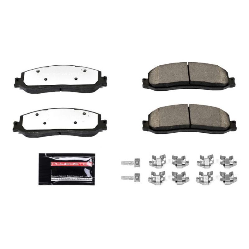 PowerStop Power Stop 2012 Ford F-250 Super Duty Front Z36 Truck & Tow Brake Pads w/Hardware
