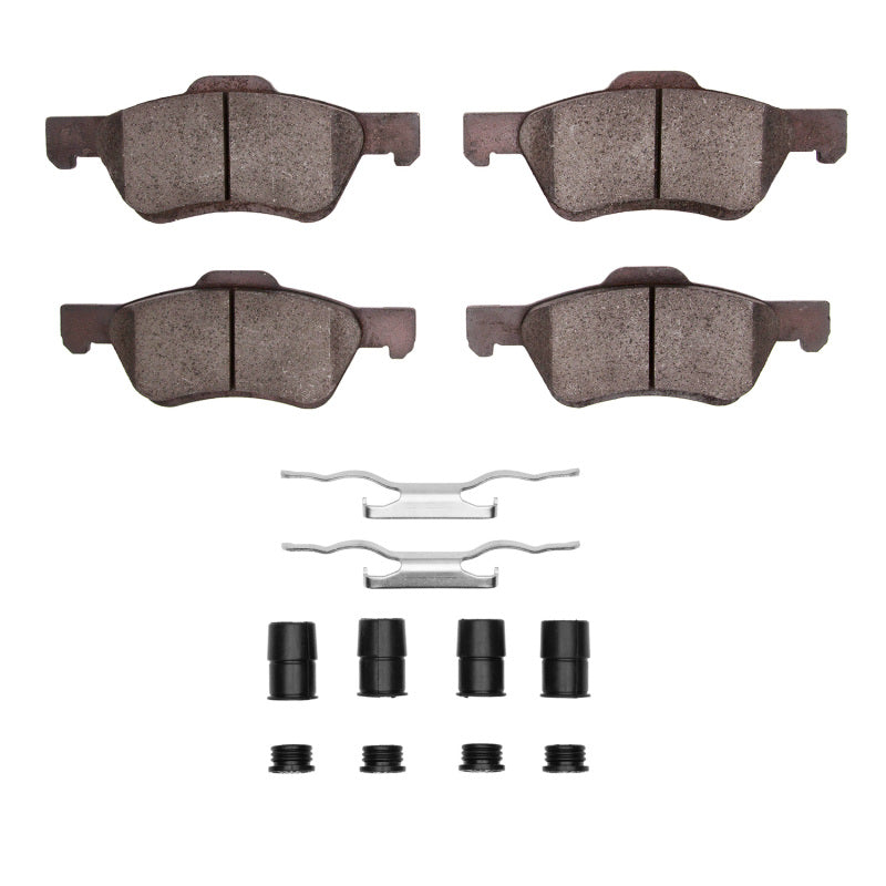 DFC 08-12 Ford Escape Front 5000 Advanced Ceramic Brake Pads and Hardware Kit