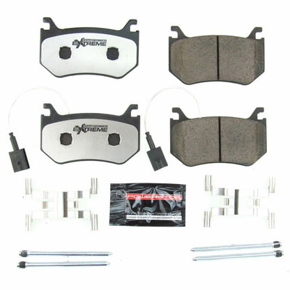 PowerStop Power Stop 17-18 Alfa Romeo Giulia Rear Z26 Extreme Street Brake Pads w/Hardware