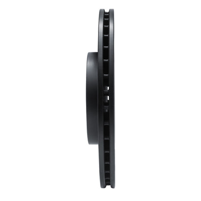R1 Concepts R1 16-24 Mini Cooper Countryman Front Left Drilled & Slotted Black Brake Rotor