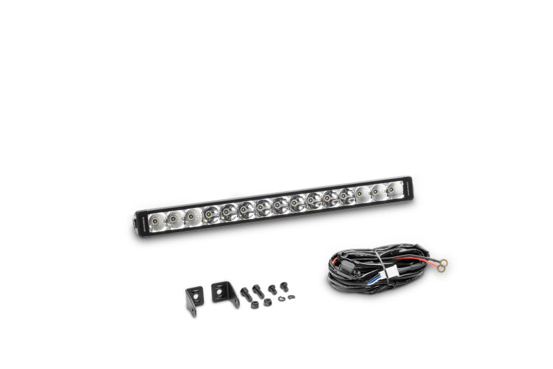 Go Rhino Xplor Bright Series Sgl Row LED Light Bar (Side/Track Mount) 20.5in. - Blk