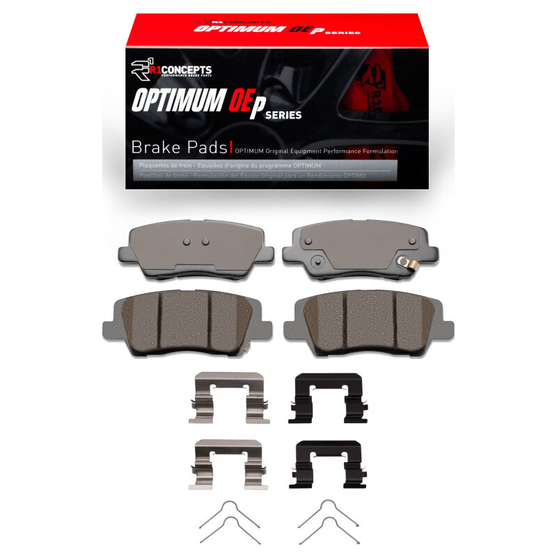 R1 Concepts R1 2013-2019 Cadillac CTS Rear R1 Optimum OE Pads & Hardware Kit
