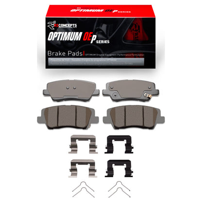 R1 Concepts R1 2013-2019 Cadillac CTS Rear R1 Optimum OE Pads & Hardware Kit